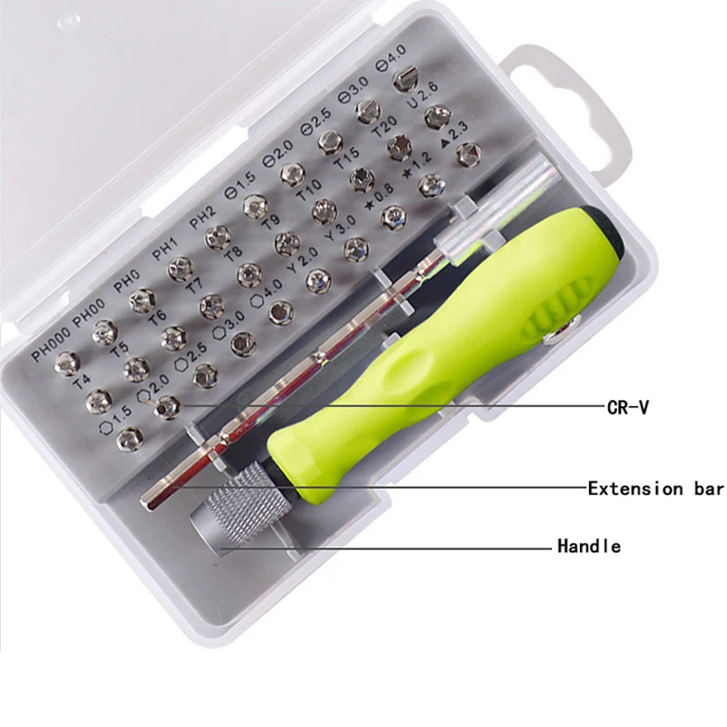 32 In 1 Precision Screwdriver Set Multi-function Phillips and Torx Screwdrivers Hand Tool for Laptop Computer Repair Tools | Инструменты