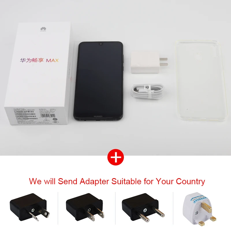 Глобальная прошивка huawei Y Max Enjoy 5000 мАч смартфон 7 12 &quotSnapdragon 660 Android 8 1 двойная