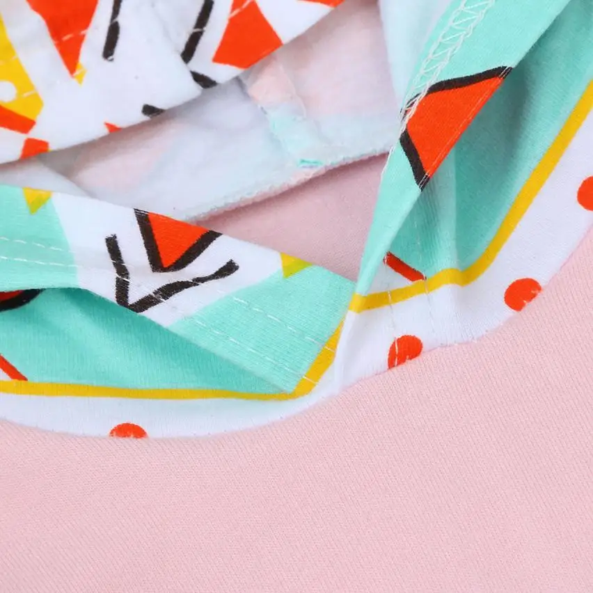 Новинка Комплект одежды из 2 предметов для маленьких девочек Толстовка с