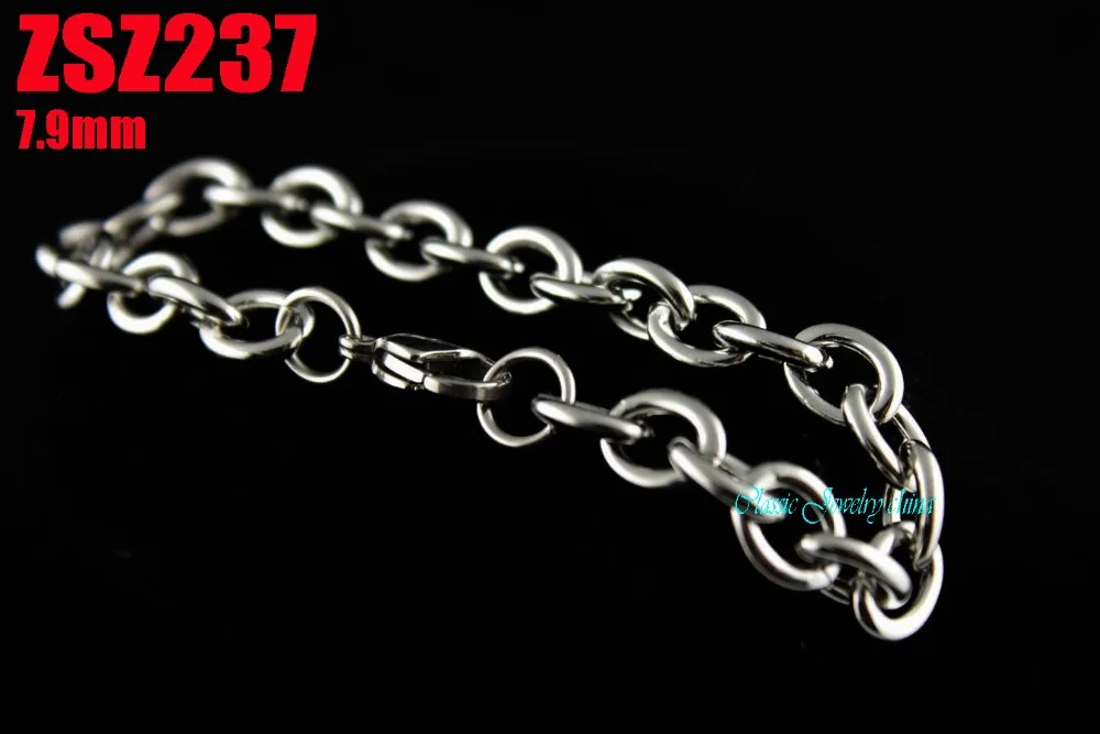 7 9 мм большая цепочка с крестом из нержавеющей стали искусственное кружево