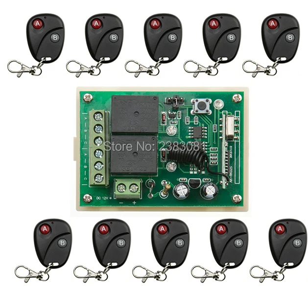Система беспроводного дистанционного управления teleswitch 12 В постоянного тока 2