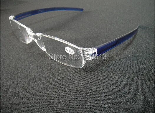 Непрозрачные пластиковые очки для чтения в ярких цветах, неразбиваемые, универсальные, прозрачные, оптовая продажа, 24 шт. / лот, бесплатная доставка