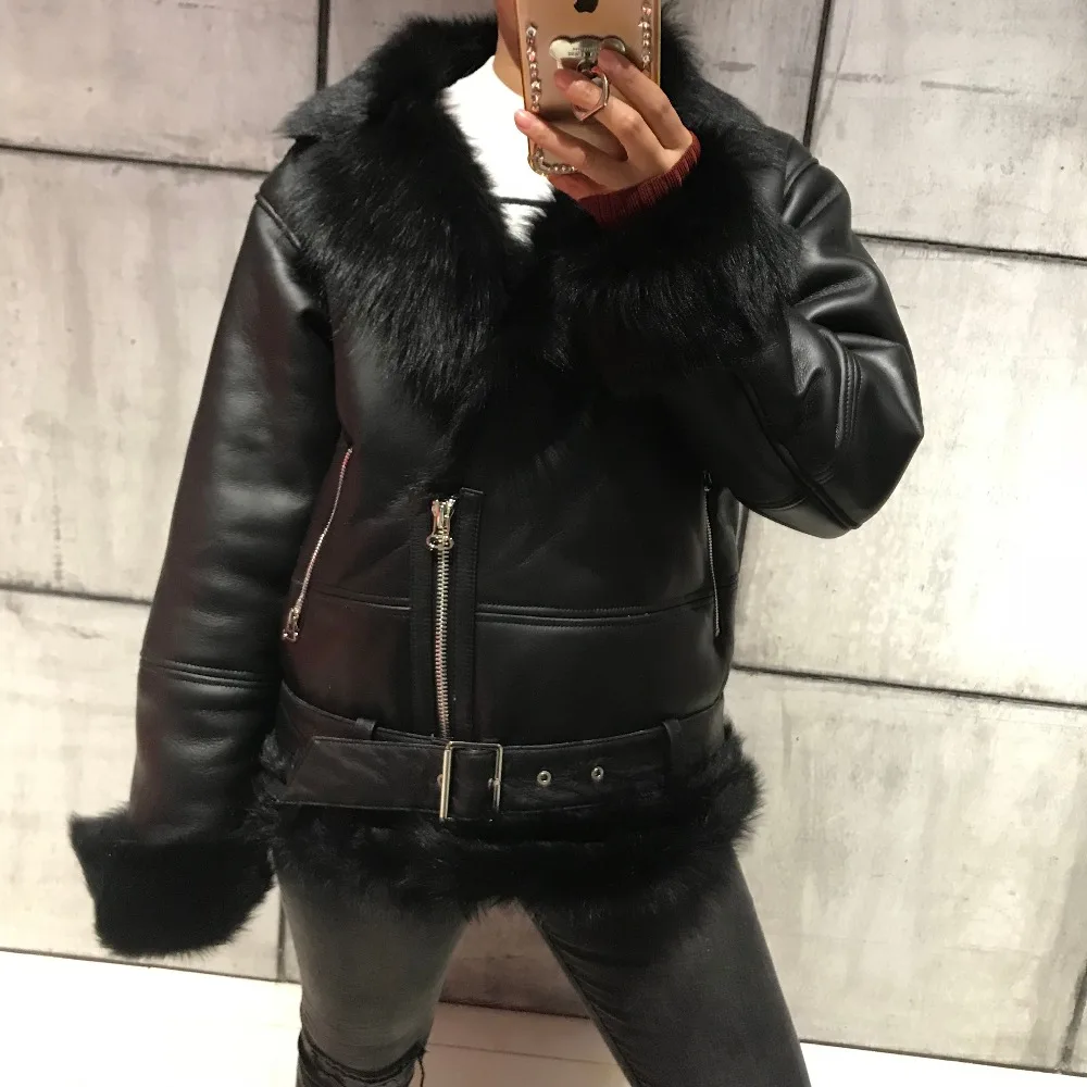 genuine leather jacket suede coat | Женская одежда