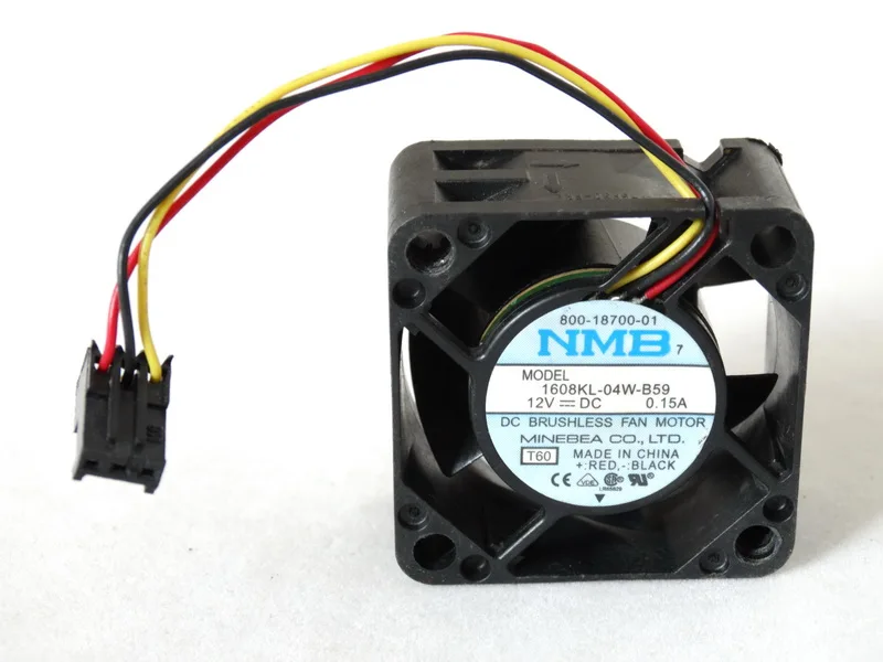 1608KL-01W-B59 DC12V 0.15A 40*40*20 мм 4 см Тахометр сигнал шариковый подшипник охлаждающий вентилятор