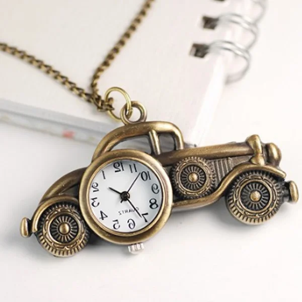 Кварцевые карманные часы винтажные мини-часы с подвеской на цепочке в виде