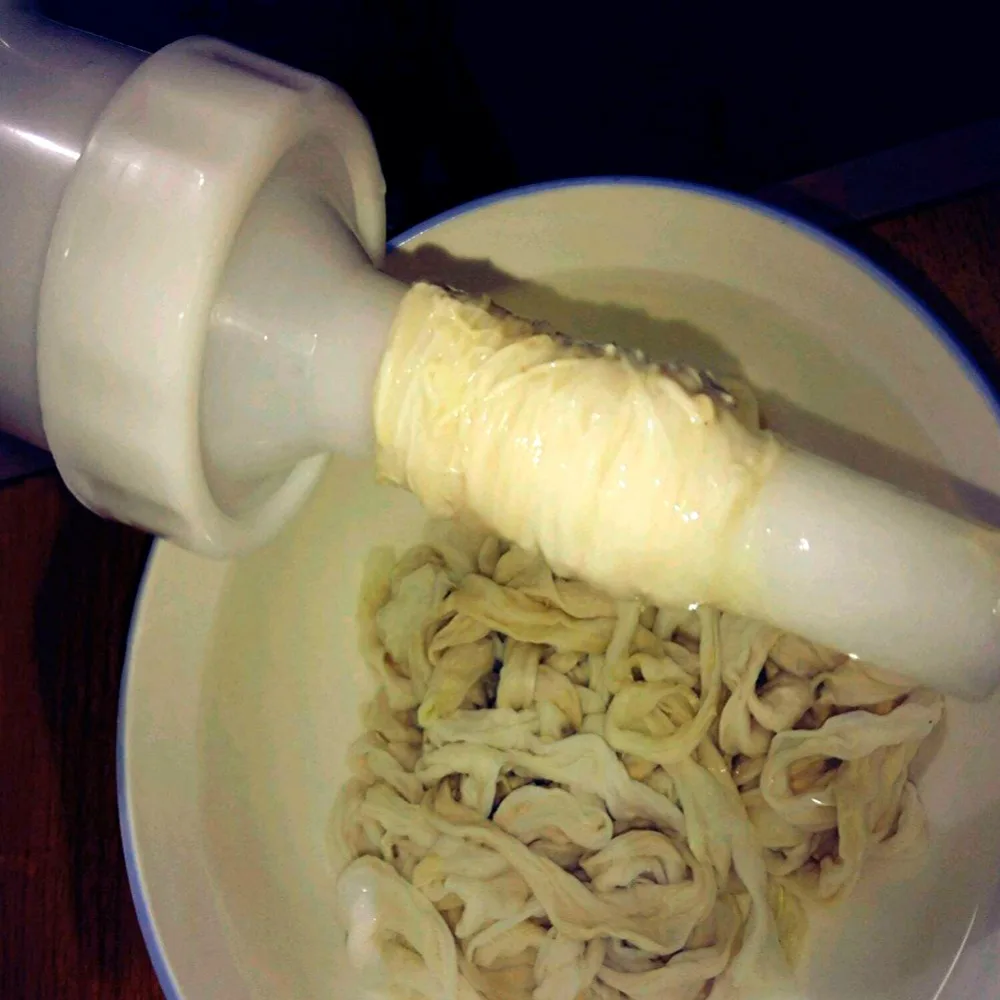 5 шт. оболочка для колбасной упаковки Калибр 50 мм каждая длина: 100 см + Воронка мясного наполнителя