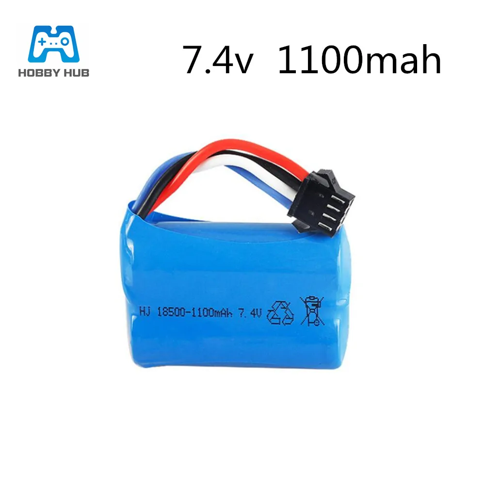 7 4 в 1100 мАч lipo аккумулятор для Huanqi 960 UDI001 UDI 001 катер с дистанционным управлением SM 4P