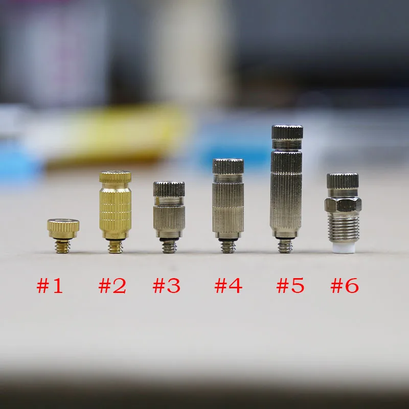 No 2 Textile spinning machine wetting nozzle 3/16 inch thread High pressure mist fog coolling water atomizing | Дом и сад