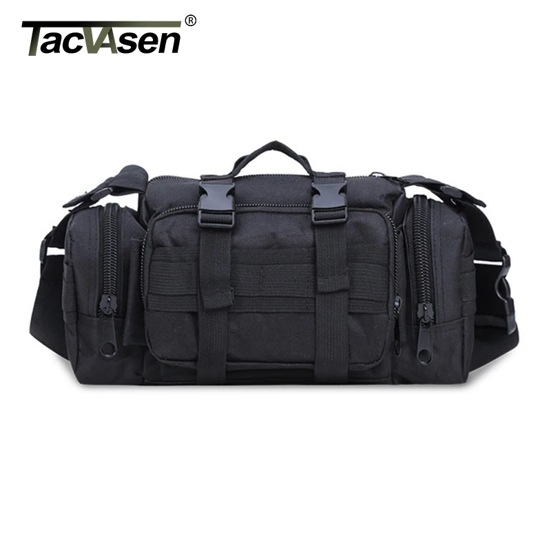 TACVASEN 3P нейлоновый военный рюкзак сумка сумки через плечо страйкбол армейский один Слинг Molle система нагрудные сумки Пейнтбольные аксессуары
