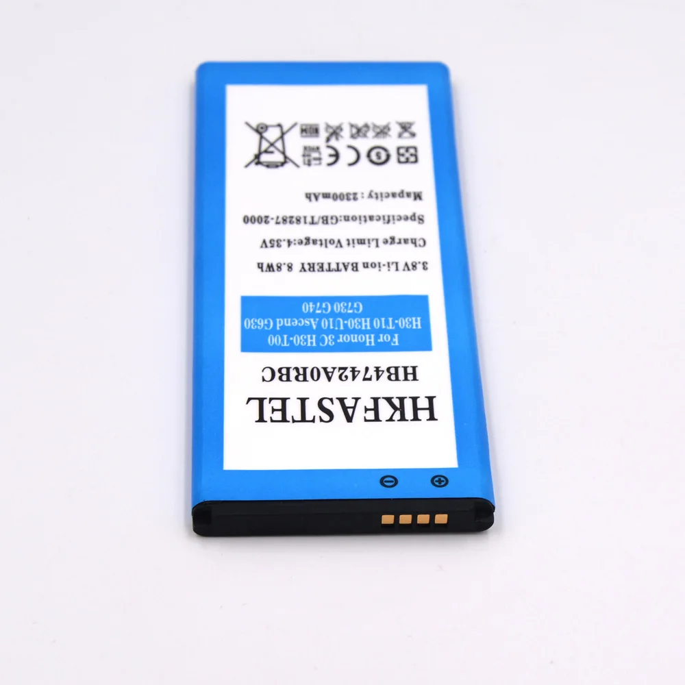 HKFASTEL Новый HB4742A0RBC HB4742AORBC мобильного телефона Батарея для huawei Honor 3C H30 T00 T10 U10 Ascend G630