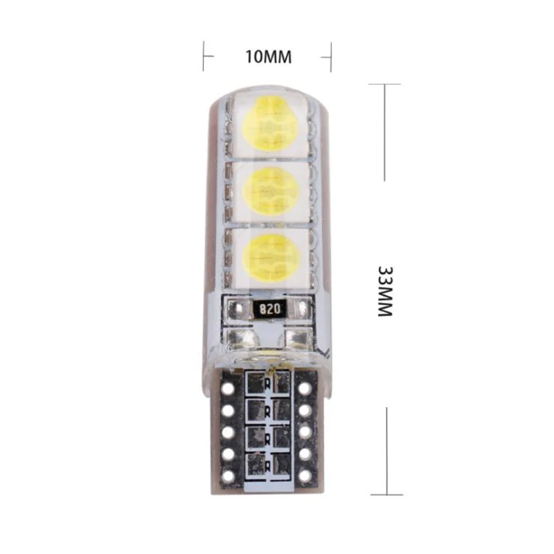 2 шт. силиконовые лампы 5050 6SMD T10 W5W/194 | Автомобили и мотоциклы
