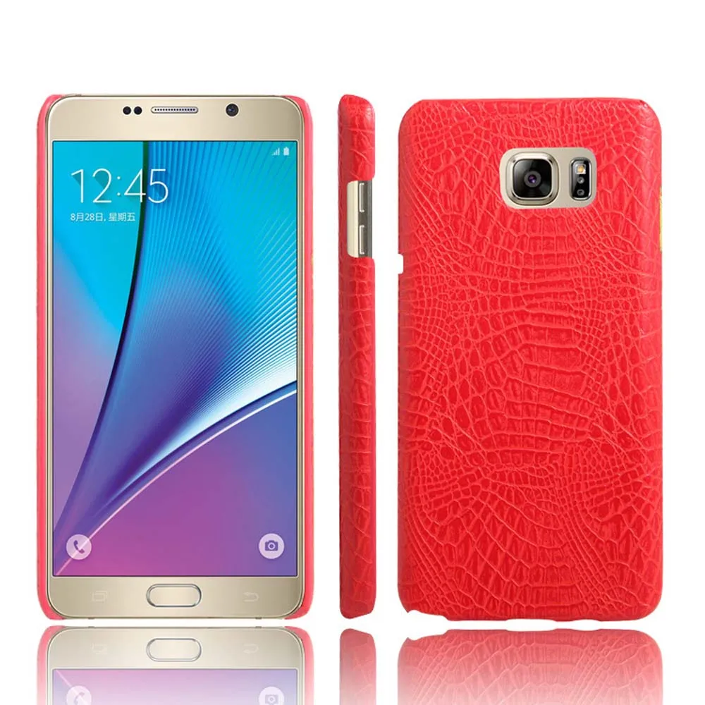 Luxury Crocodile Pattern PU leather Case For Samsung Galaxy Note 5 N9200 N920T N920A N920G Phone Accessories Back Cover |