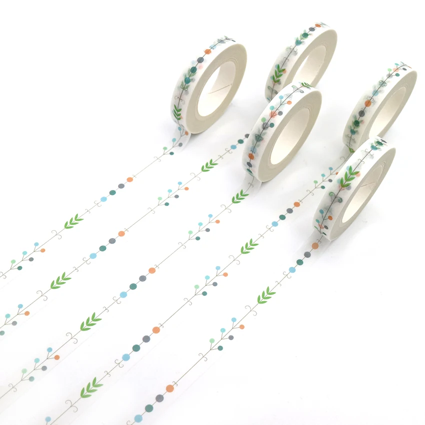 Рисунок 3 - 10 м * 8 мм Маскировочная лента с узором листьев