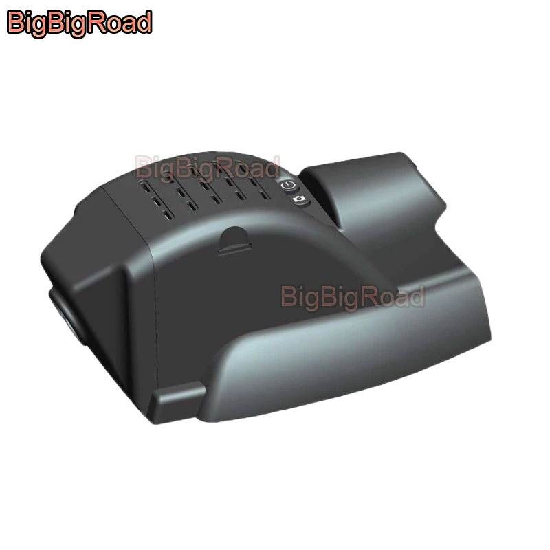 Black Single Camera BigBigRoad для Ford Ecosport Everest Focus 2 3 Mondeo Endeavour 2013- автомобильный wifi видеорегистратор - Название цвета: Black Single Camera