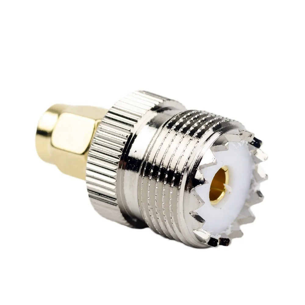 2 шт. адаптер со штекером UHF на штекер SMA RF|jack plug connector|jack connectorjack jack |