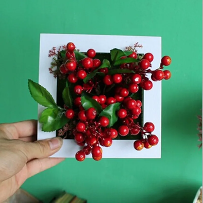 Пастырской украшения дома суккуленты трехмерные гобелены моделирования цветы и