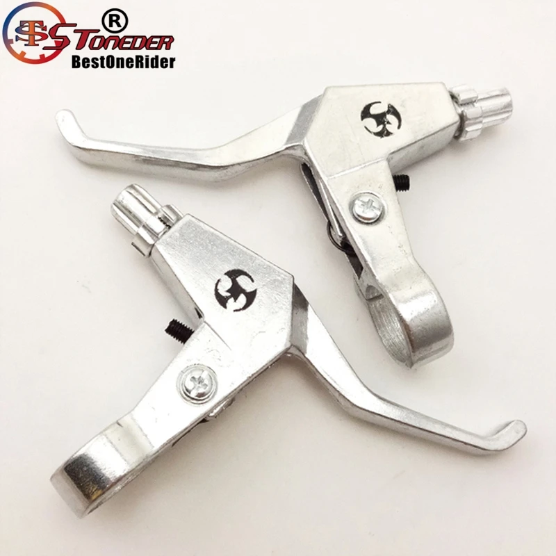 STONEDER 7/8 ''сплав Minimoto правая и левая ручка тормозные рычаги для 43cc 47cc 49cc 2 тактный
