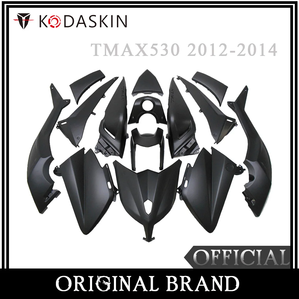 

KODASKIN Motorcycle Tmax Fairing ABS Plastic Injection Tmax530 Fairing Kit Bodywork Bolts for Yamaha Tmax 530 2012 2013 2014