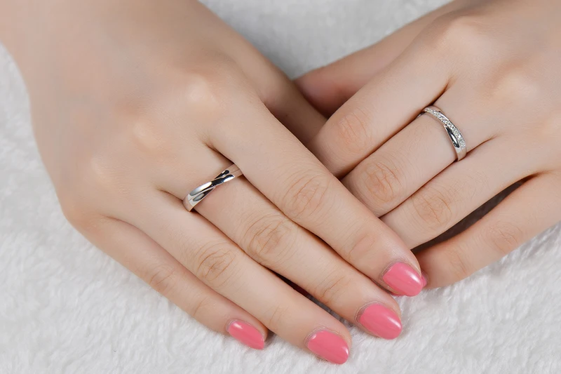 ZOCAI ENCOUNTER 0 12 CT CERTIFIED H/SI DIAMOND HIS AND Her обручальные кольца наборы круглая огранка 18K