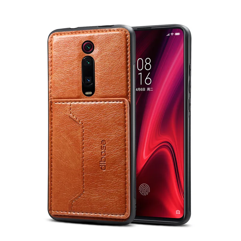 Coque Pocophone F1 Mix3 K20Pro Note7 Couples Simple Fashion Leather Case For Xiaomi Redmi GO Y3 Note 7 K20 Pro 8 9SE Card Cover |