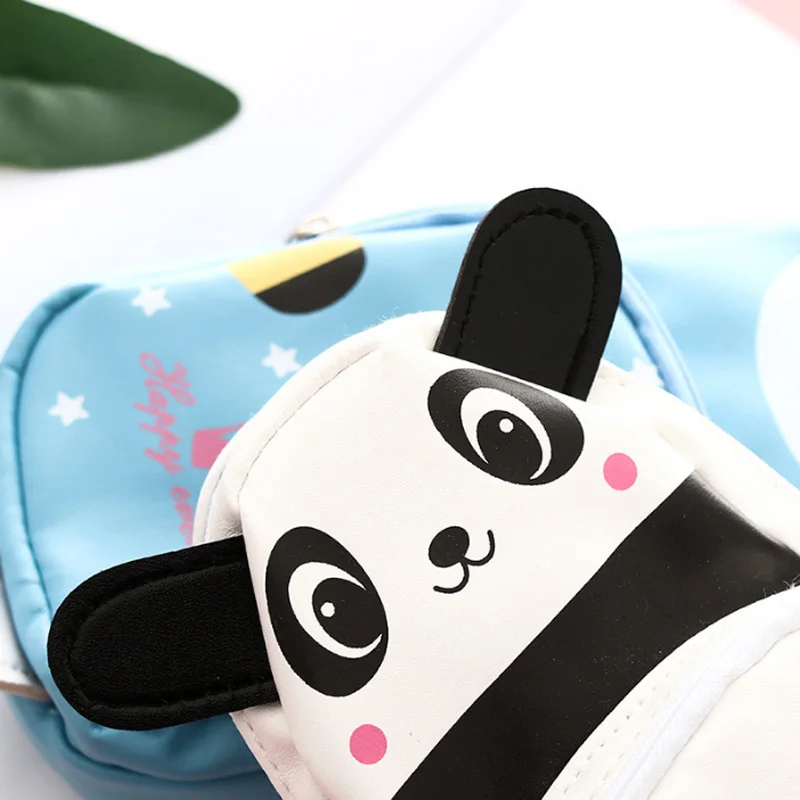 1x kawaii Creative cartoon animal school bag pencil case big capacity stationery pen cute School Supplies | Канцтовары для офиса и