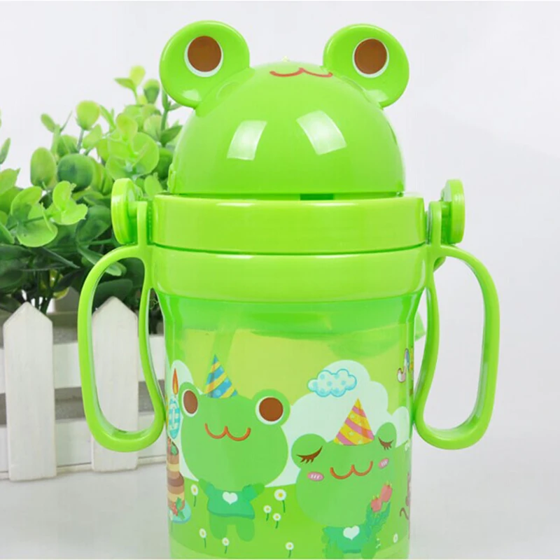 Новинка Лидер продаж детская соломенная чашка с героями мультфильмов животными