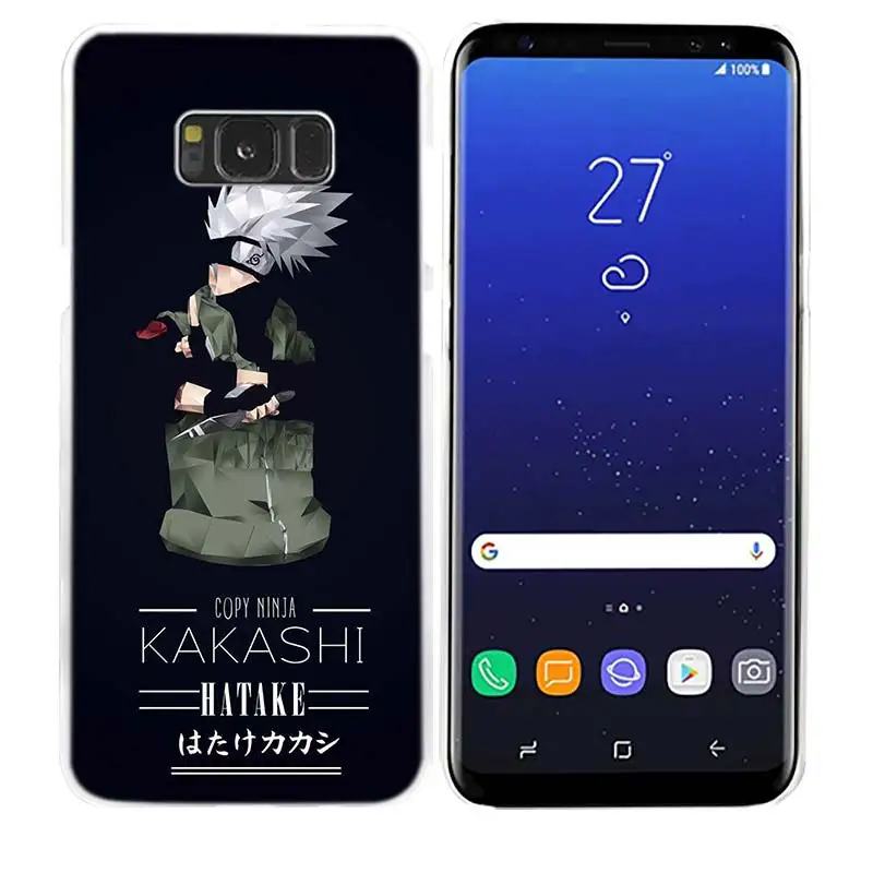 06 Аниме чехол для samsung Galaxy Note 8 9 M30 M20 M10 S9 S8 S10 5G S10e плюс S7 S6 чистой твёрдой ПВХ Coque героя аниме «Наруто ниндзя Хокаге - Цвет: 06