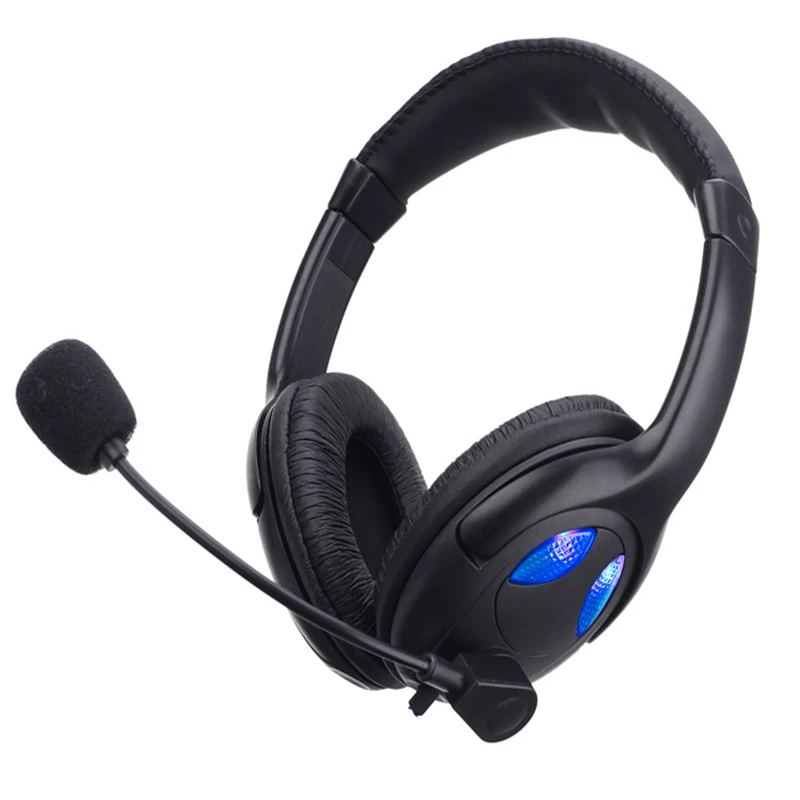 Мода 3 5 мм Проводная компьютерная Игровые наушники стерео Бас гарнитура Высокое