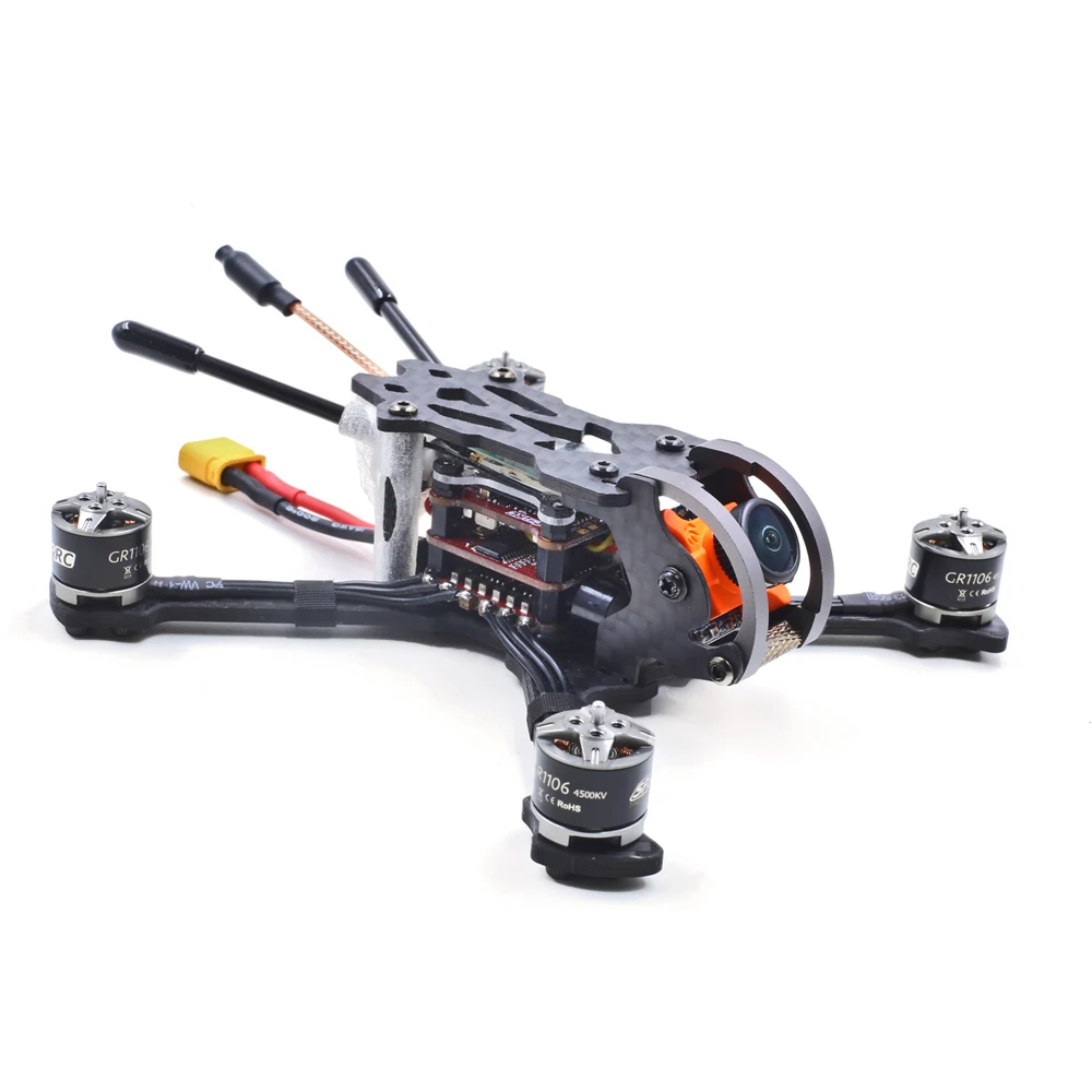 GEPRC GEP Phoenix 125 мм Omnibus F4 RunCam Micro Swift 600TVL камера RC FPV гоночный Дрон PNP/FRSKY XM + BNF|Детали и