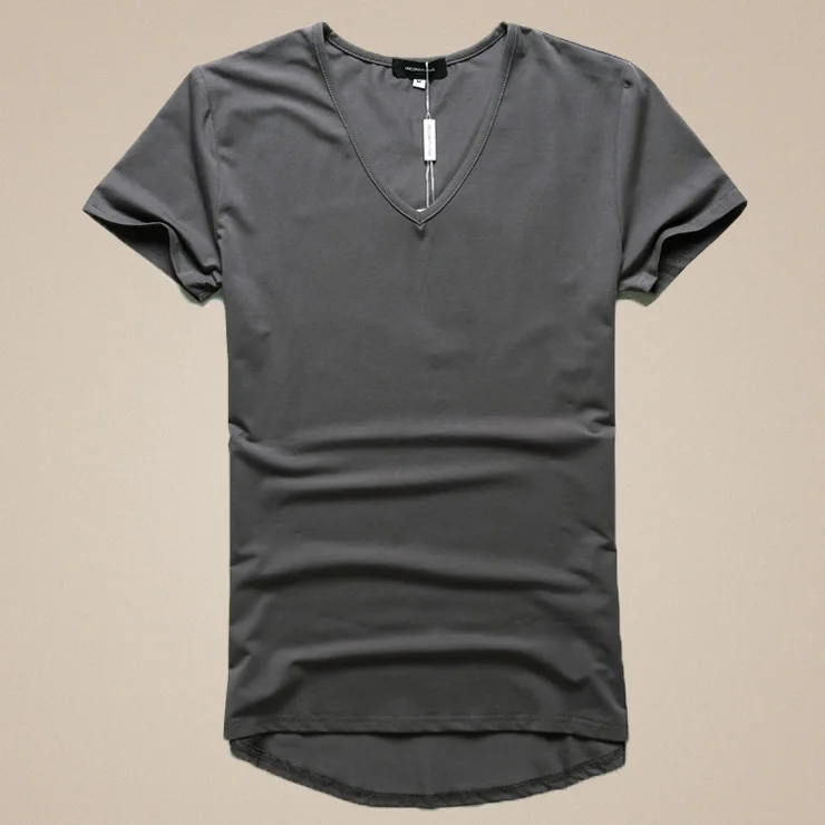 Футболки короткий рукав Футболка Для Мужчин's хлопок лайкра мужчин модный