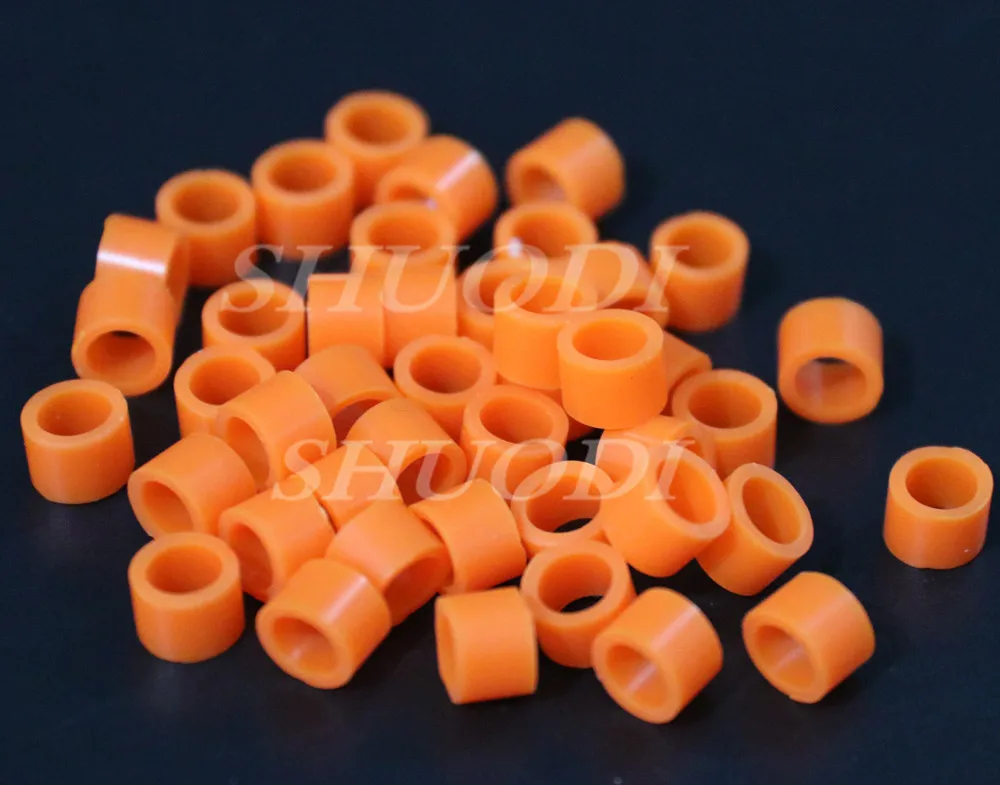 500 шт. (10 пакетов) универсальные стоматологические кольца из силикона диаметр 5