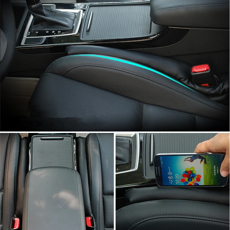 Car Seat Gap Leakproof Pad for Hyundai Genesis G70 G80 G90 Equus Creta KONA Enduro Intrado NEXO PALISADE HDC-2 Grandmaster