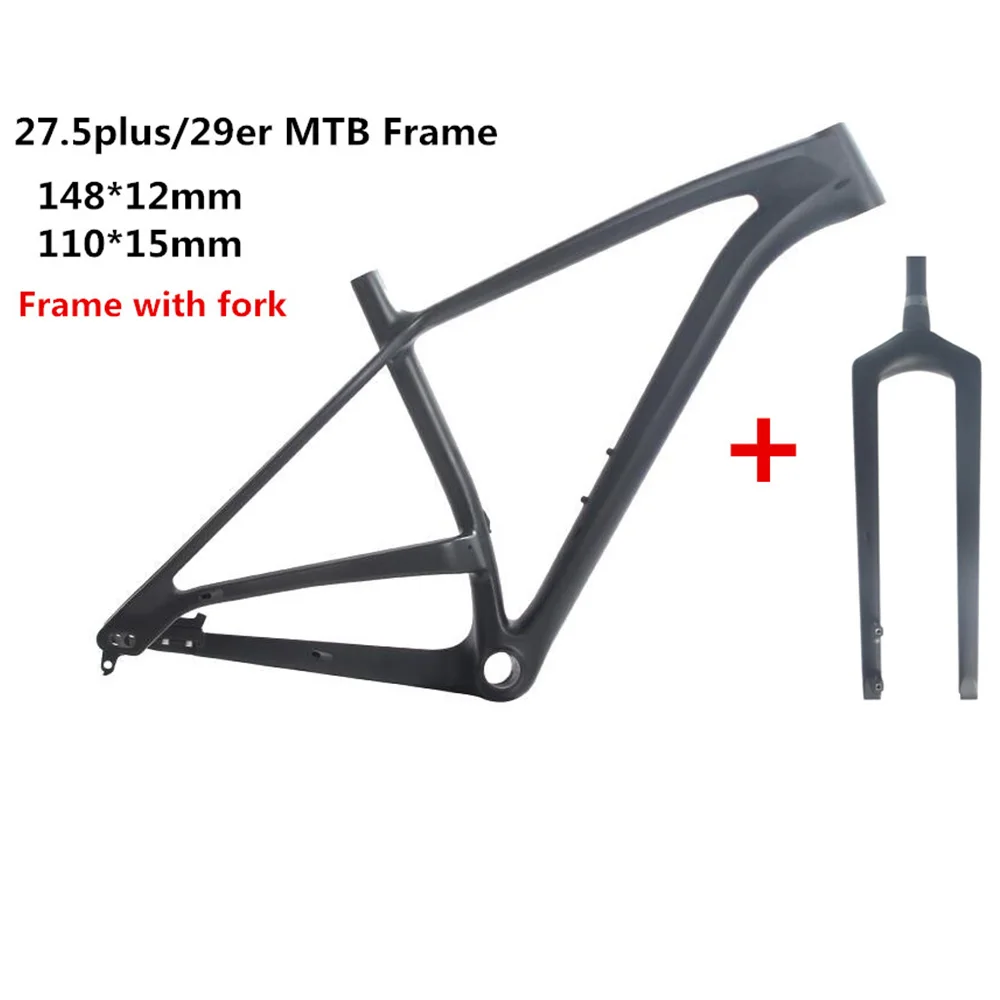 Новинка 27 5 er Plus Boost Углеродные рамы 29er полные горные для MTB BB92|Велосипедная рама| |
