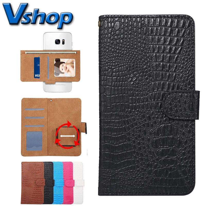 5 3 дюймов универсальный чехол для телефона samsung Galaxy S8/S7 Edge/iPhone 7 Plus Флип кожаный Shell