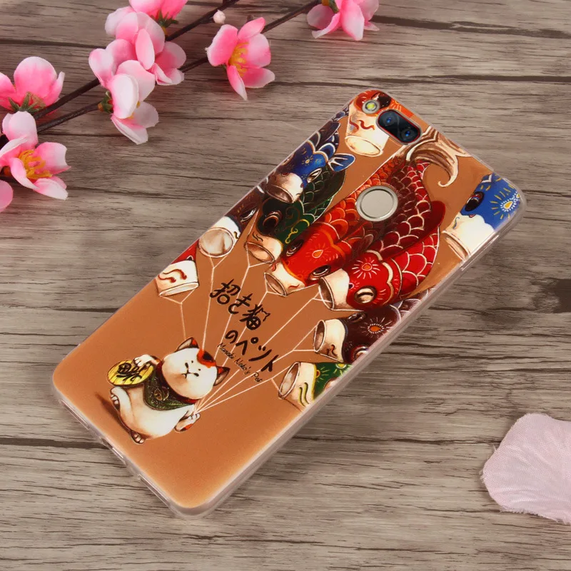 Для ZTE Nubia Z17 mini чехол 5 2 "MEAFORD ультра тонкий 3D Рельефный цветок фрукты мягкий TPU