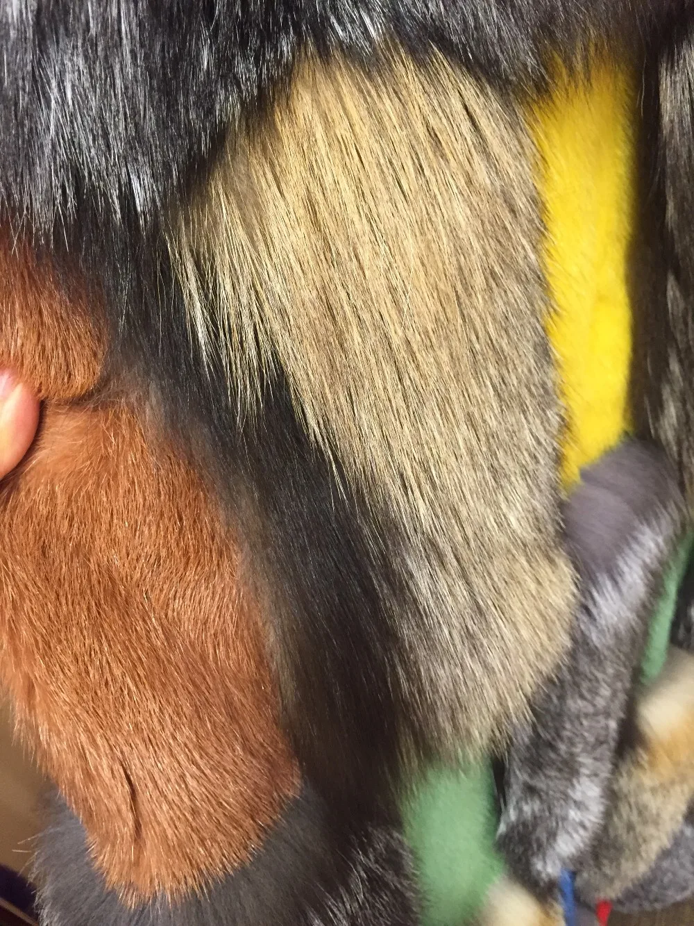 SQXR мех настоящий норковый модный жилет женский натуральный пальто Женский