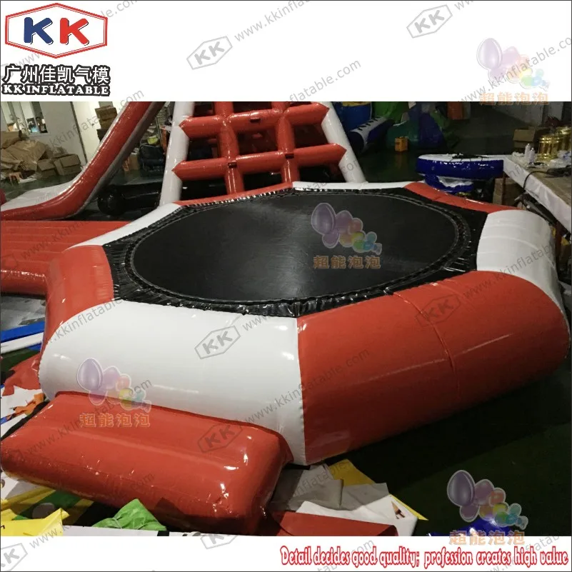 Индивидуальный арендный коммерческий гигантский надувной водный батут для