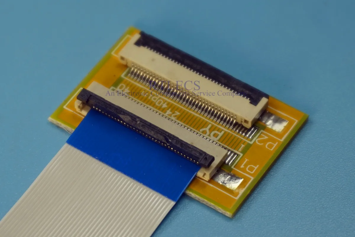 2 комплекта 34 Pin до 34 Pin 0,5 мм шаг FPC кабель плата-удлинитель адаптер PCB FFC кабель 100 200 500 мм те же стороны