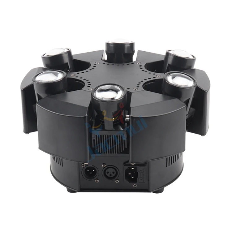 60 Вт Новый диско свет 6 головок умный луч светодиодный движущийся головной для