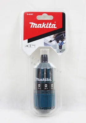 Японский Makita электродрель сверло с головка электрической отвёртки комплект внутри 6-угольный головы с крестообразной головкой - Цвет: 18 piece sets (cylin