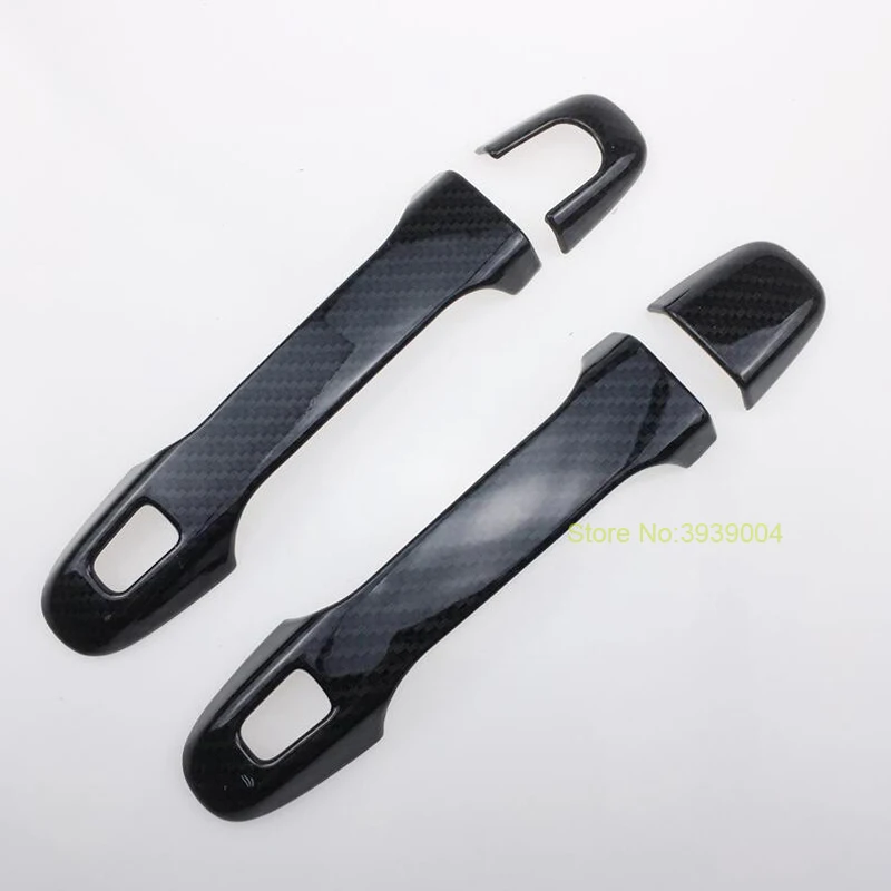 1 комплект хромированные защитные чехлы на дверную ручку автомобиля из АБС