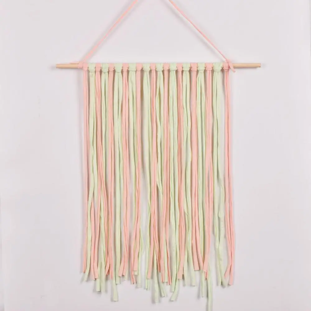 Peachy pink-Mint Резинка для волос с бантом для девочек, пояс для хранения, заколка для волос, держатели для волос, аксессуары для волос, 12 цветов - Цвет: Peachy pink-Mint