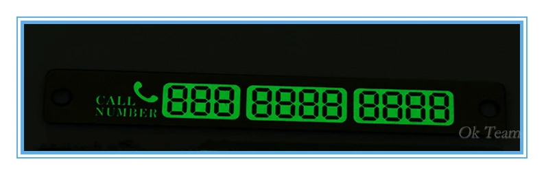 Универсальный автомобильный Стайлинг 15*2 см Световой карта автомобильной