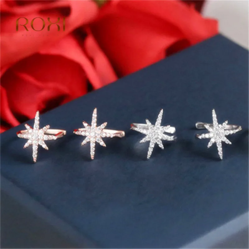 Серьги-клипсы Кафф без прокола серьги с микрозакрепкой из фианита клипсы