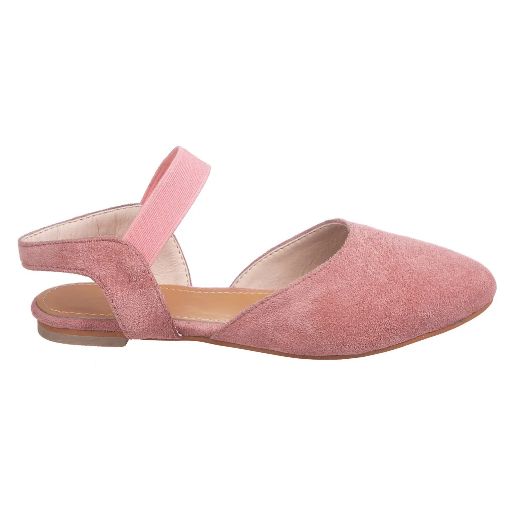 Роскошная женская обувь на плоской подошве закрытый каблук женские летние