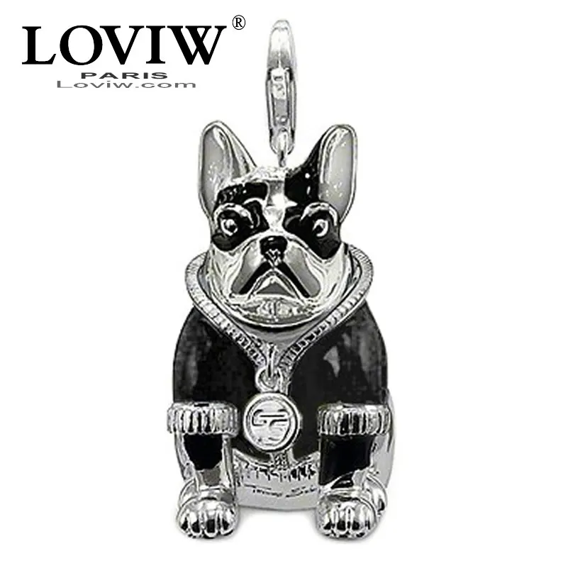 3D подвеска бульдог Собака для женщин и мужчин классический подарок Европейская