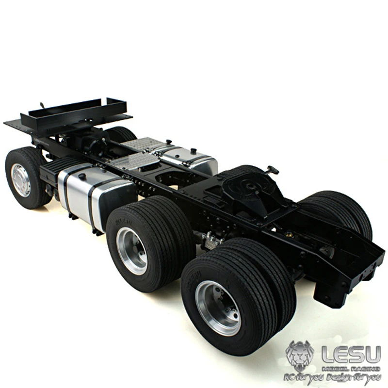 

1/14 truck Scania R620 R470 Rear drive 6X4 metal chassis frame high torque electric model LS-20130011-A RCLESU Tamiya tractor