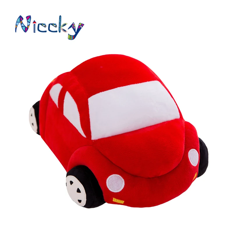 Niccky New Cartoon Stuffed Car Plush Toy Pillow Soft Toys for Children Room Decoration Cuddle Appease Sleeping | Игрушки и хобби