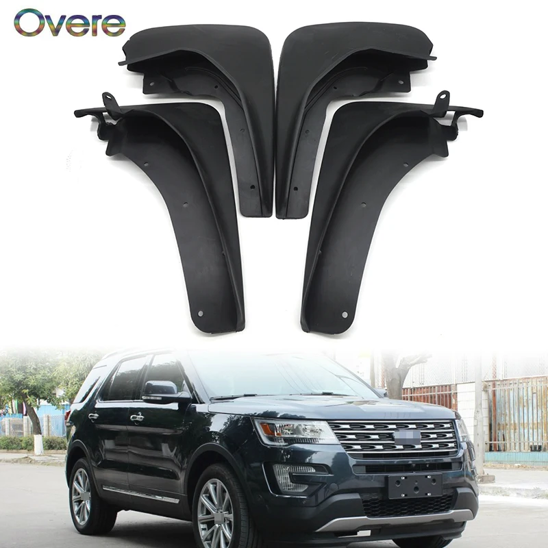 Овере автомобильные передние и задние брызговики для Ford Explorer 2011 2012 2013 2014 2015 2016 2017