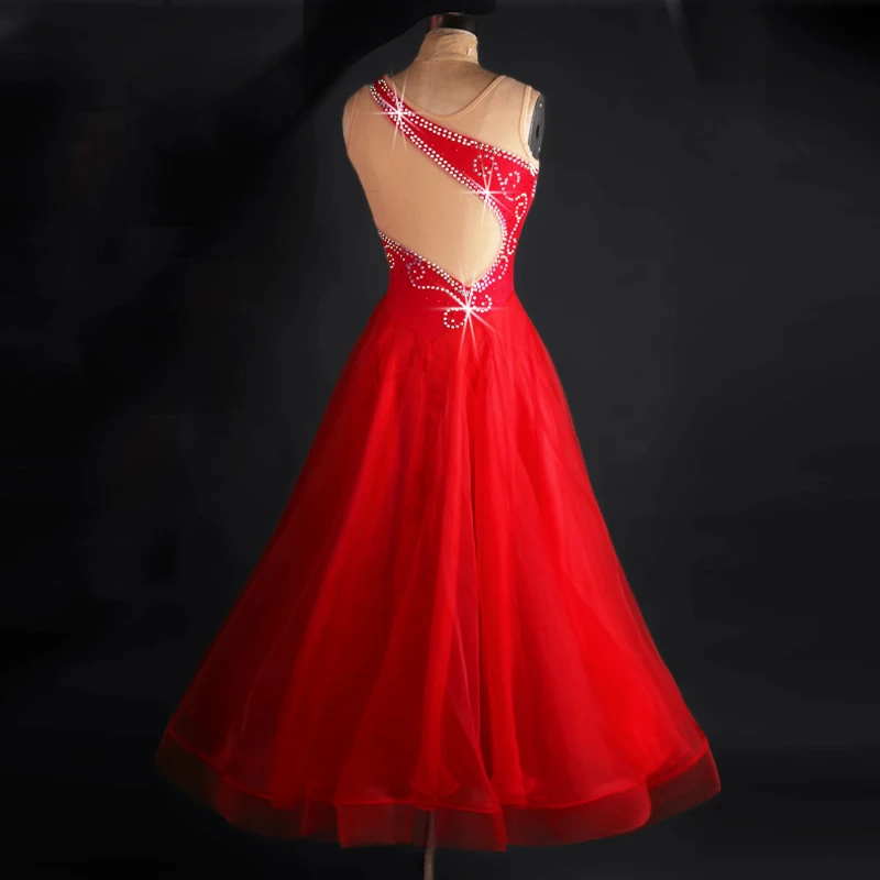 2017 эксклюзивная юбка для бальных танцев без рукавов со стразами новая игр